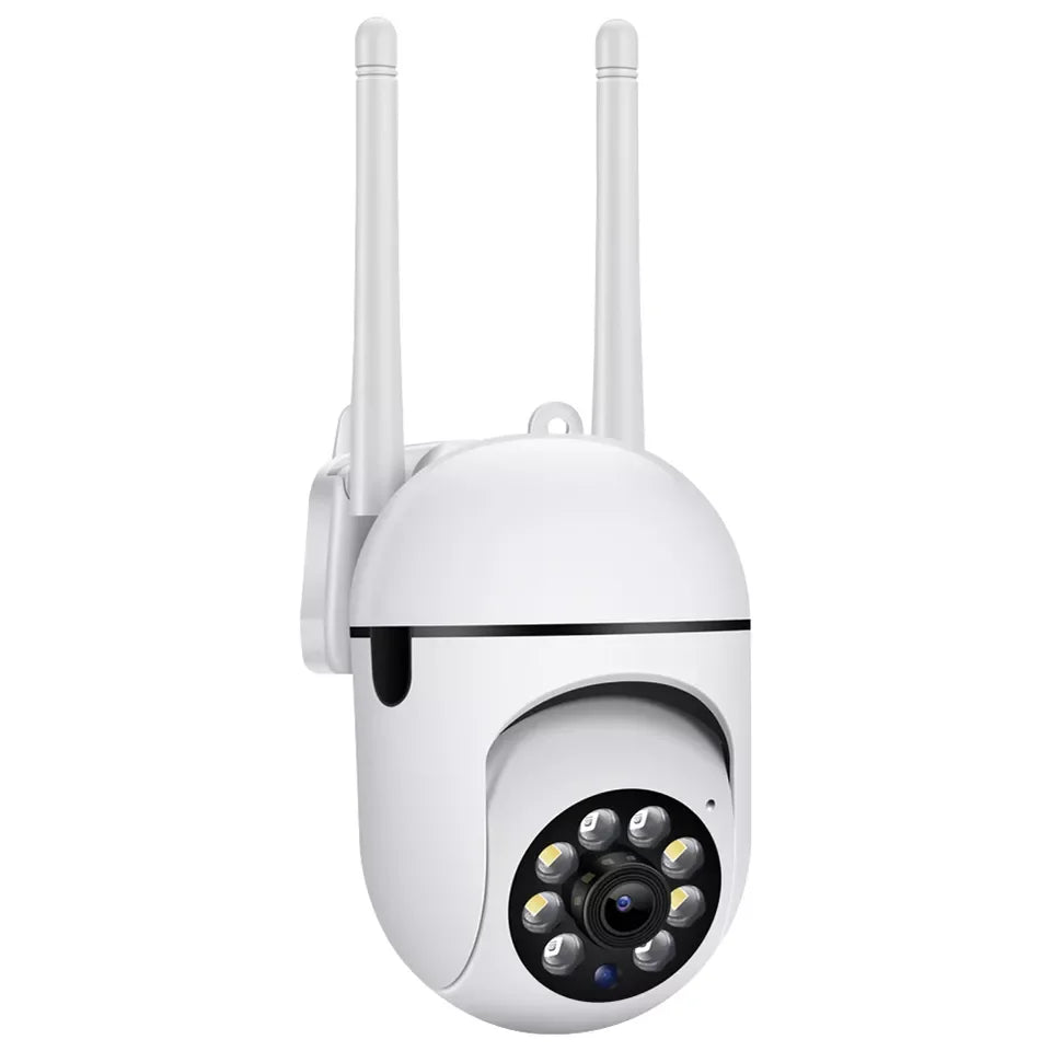 GuardAura® 360° Smart Security Camera – Wireless Outdoor WiFi Camera with Motion Detection & Color Night Vision