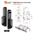 Electronic Fingerprint Biometric Frosted Panel Digital Smart Door Lock
